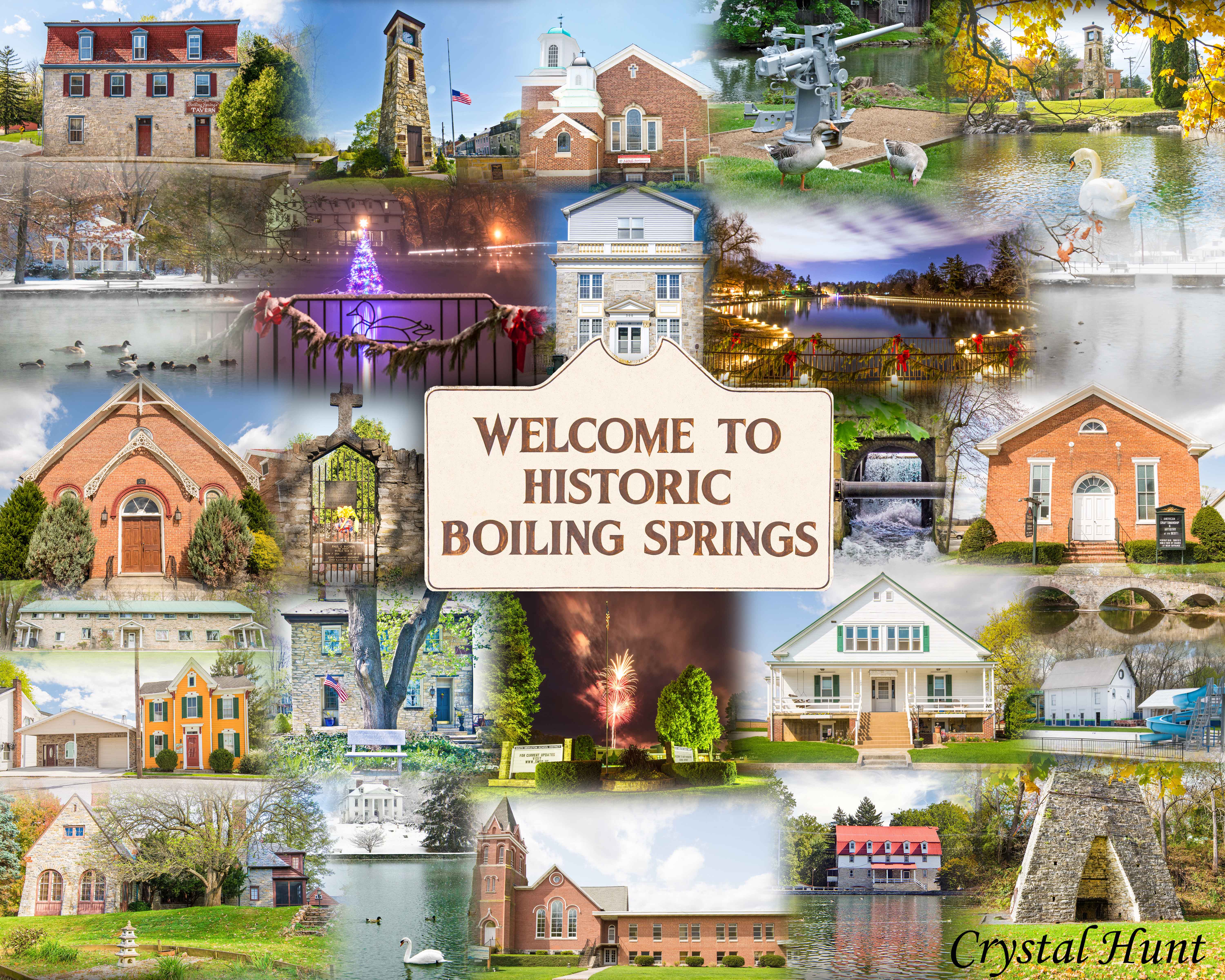 to Historic Boiling Springs Crystal Hunt Photography