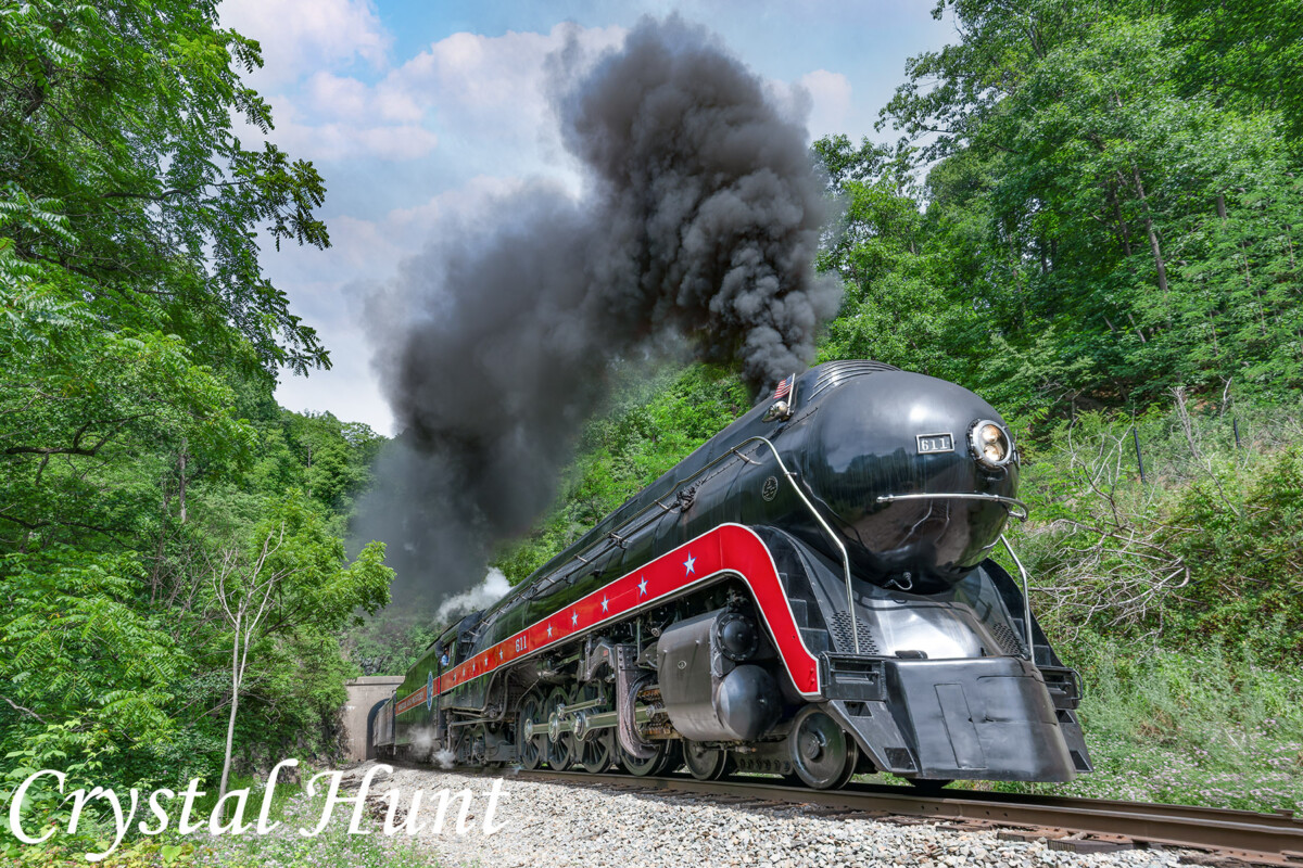 Emerging from the Blue Ridge Tunnel