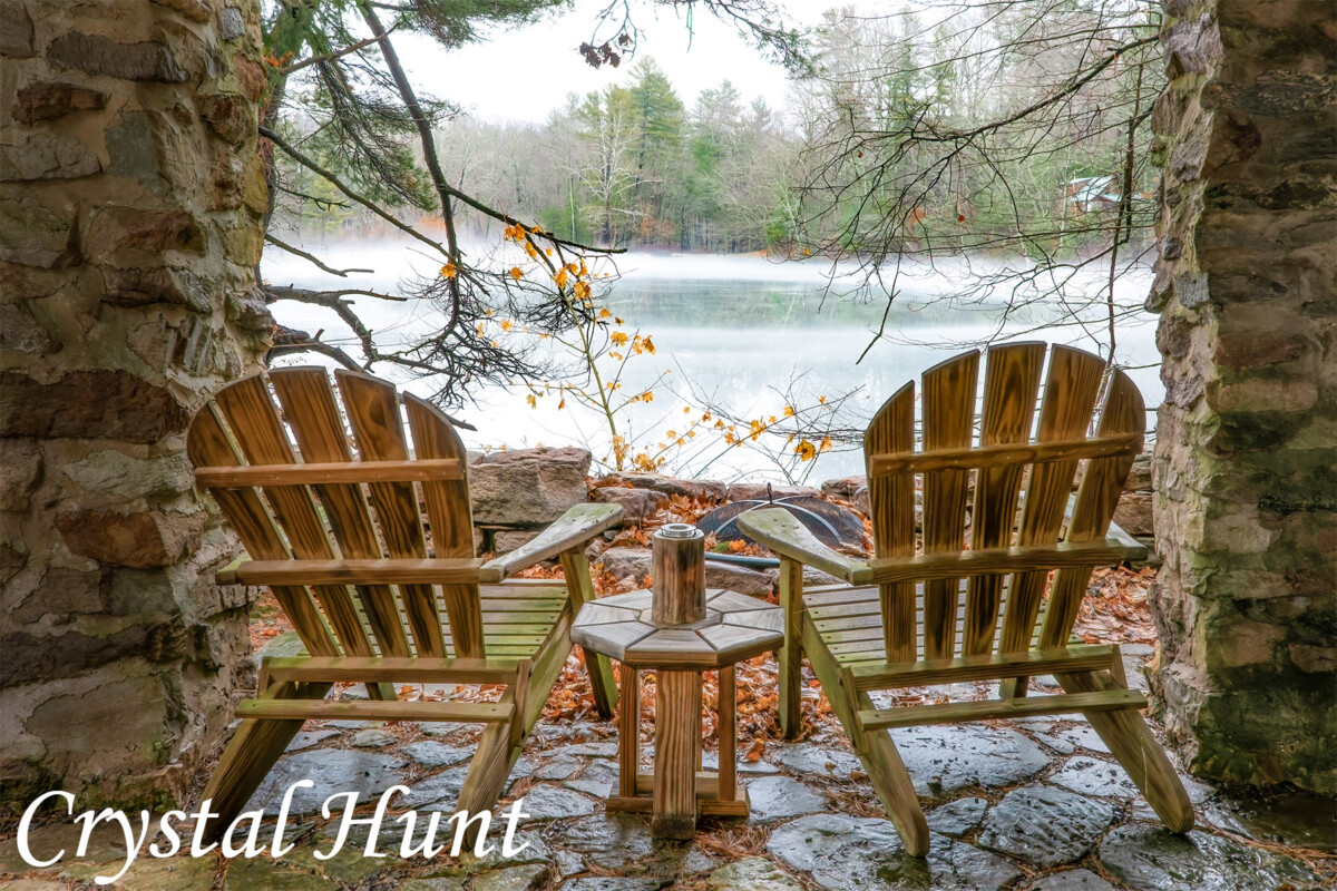 Fuller Lake Retreat in Winter